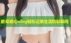 蘑菇糖心vlog轻松记录生活精彩瞬间