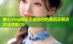 糖心vlog网址无法访问的原因及解决方法详解(1)