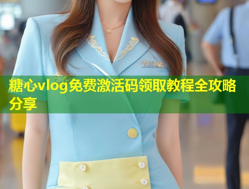 糖心vlog免费激活码领取教程全攻略分享  第1张