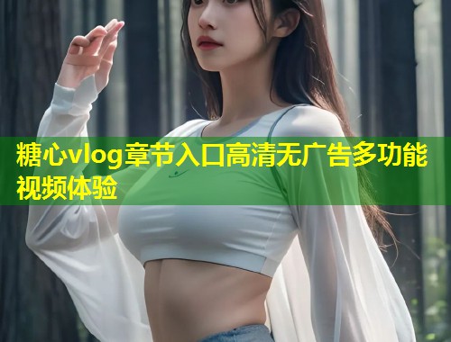 糖心vlog章节入口高清无广告多功能视频体验  第1张